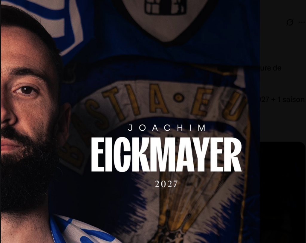 Ligue 2 : le SC Bastia enregistre sa première recrue du mercato